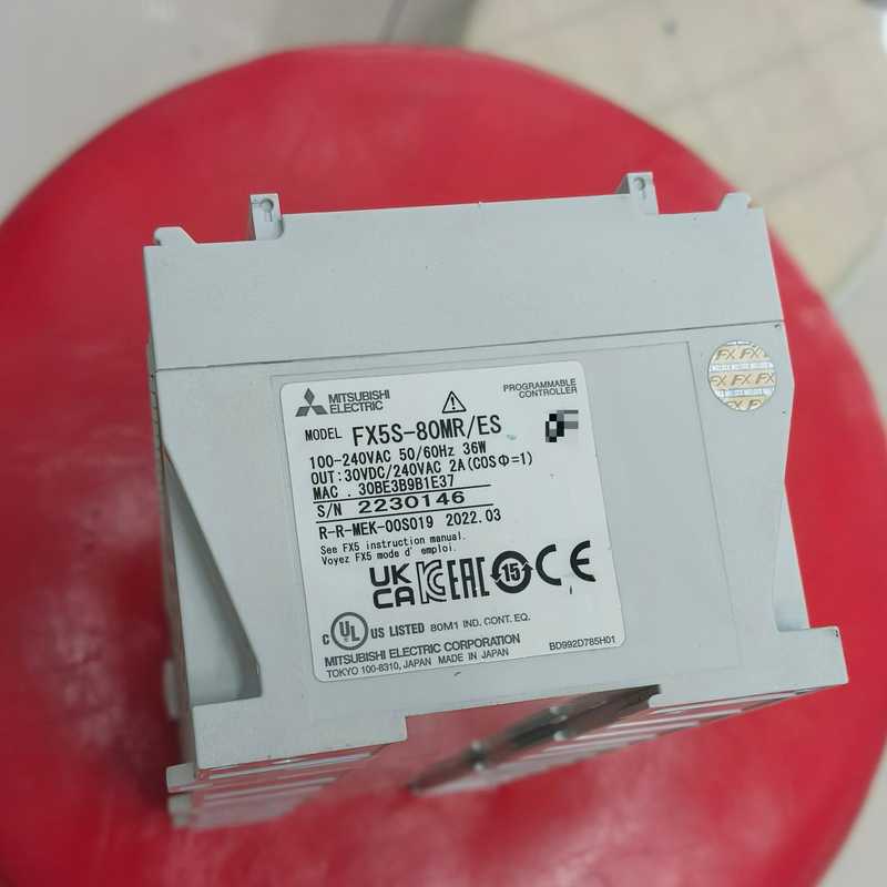 议~FX5S-80MR/ES,22年产品,功能