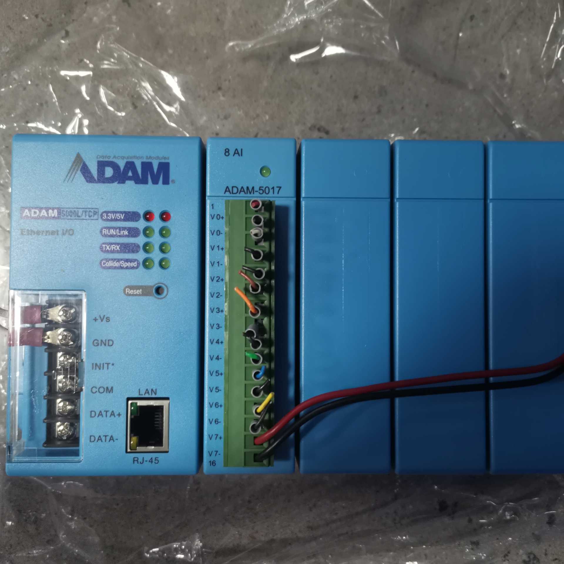 议价~ADAM-5000L/TCP模块 ADAM-5017 8路模