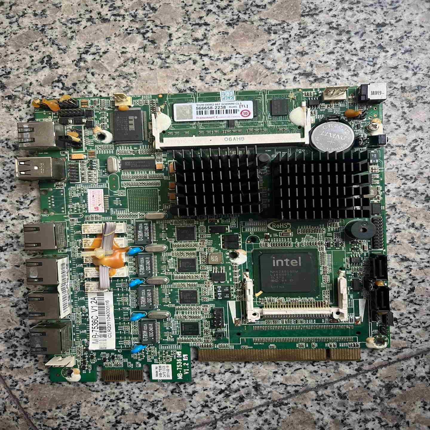 (询价)研华MB-7536C V1.2A