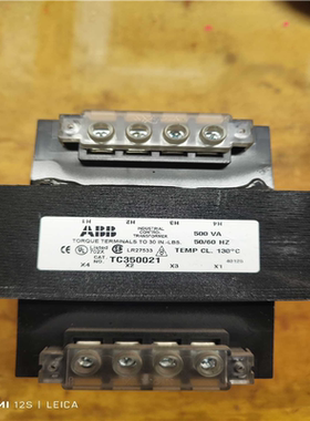 ABB变压器，TV350021.具体参数如图2.重6.5（憨憨电子）