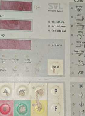 PRUFT温度控制面板 ，完整TR8150A1,TR81（耶耶电子）