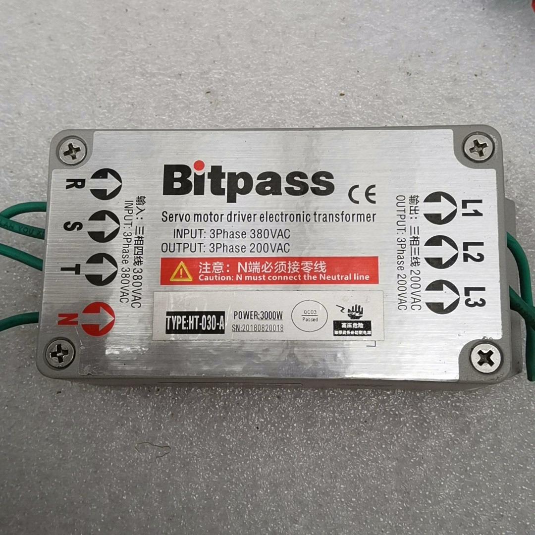 议~Bitpass电子伺服变压器HT-030-A一台3000W