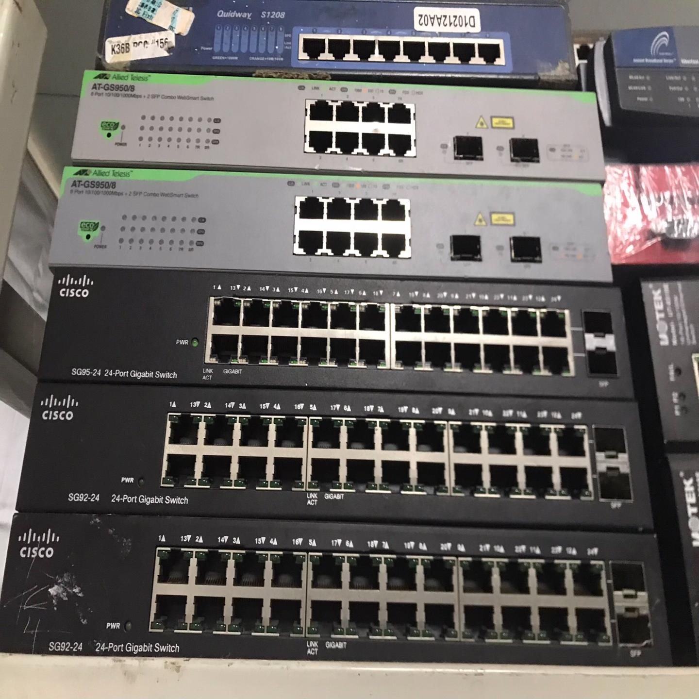 议价交换机AT-GS950/8  AT-GS900/8安奈特拆机