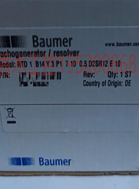 Baumer堡盟编码器全新RTD1B14Y3P171005D2SR12E10