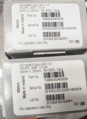 货号:186004505，沃特世C4色谱柱，XBridge(崽崽配件）