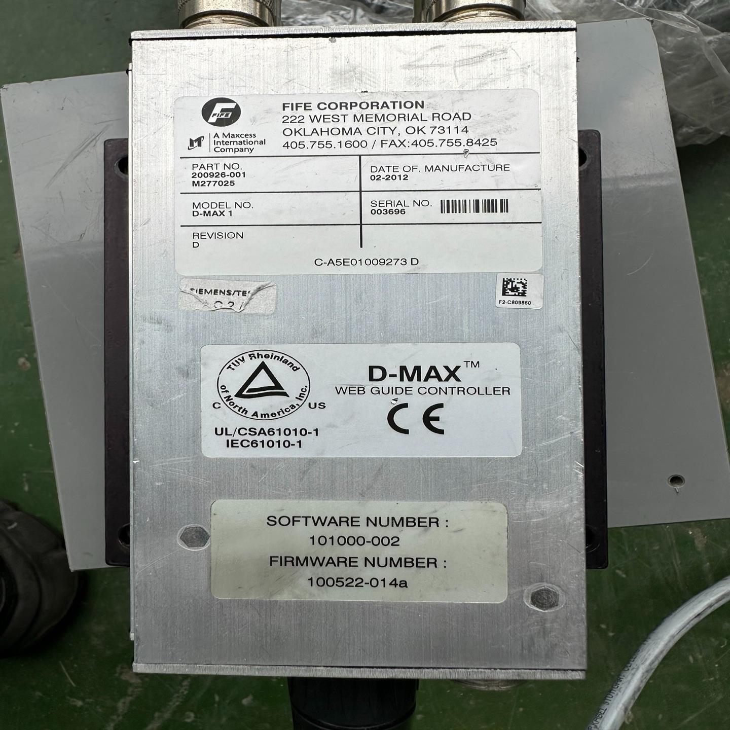 【顺庆】美赛斯FIFE D-1高精度纠偏控制器还带一个面板【议价