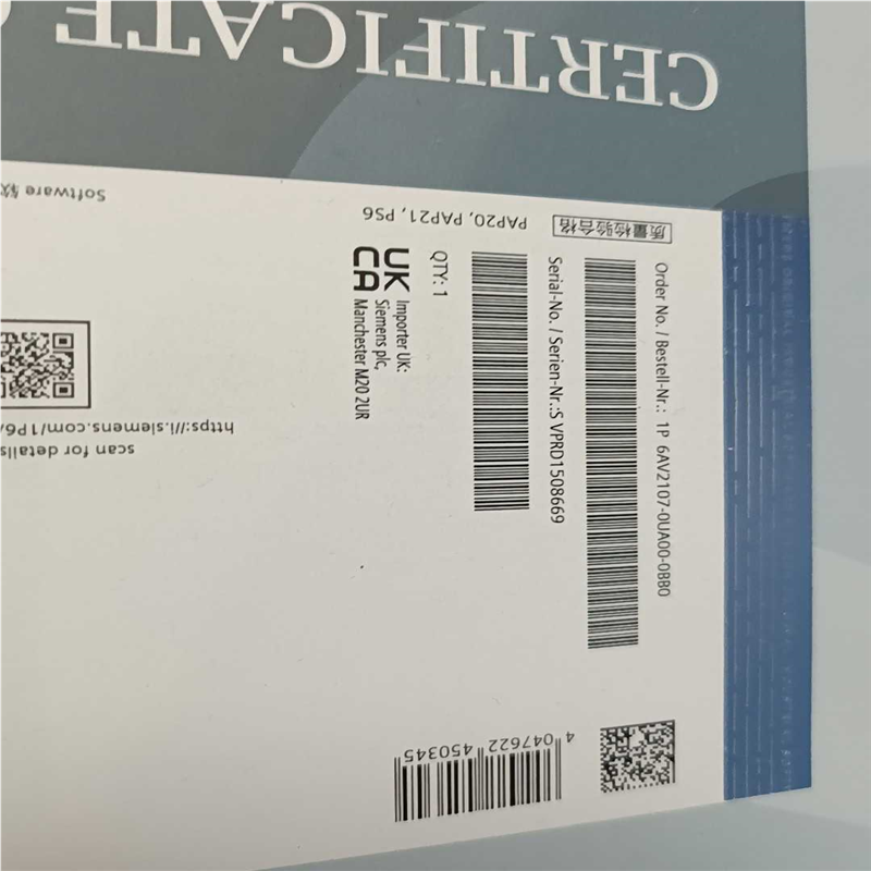 【议价】6AV2107-0UA00-0BB0