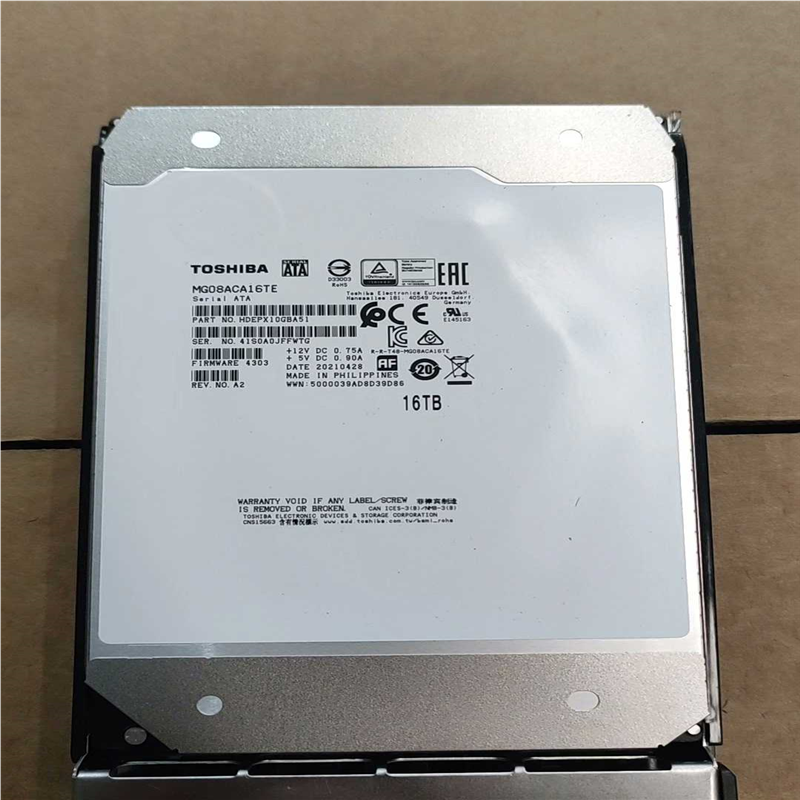 议价Toshiba/东芝 MG08ACA16TE 16TB 氦气适用