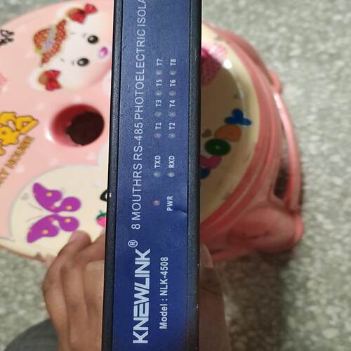 (议价)纽林克NLK-4508工业级8路RS485集线器HUB分线器