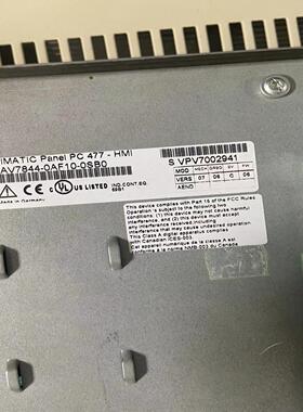 PC 477-HMI触摸屏6AV7844-0AF10-（憨憨电子）