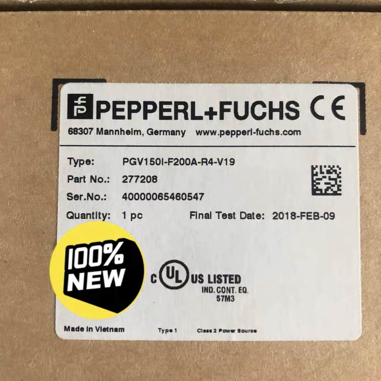 【汇生 】倍加福 P+F ，PGV150I-F200A-R4-V19，【议价】