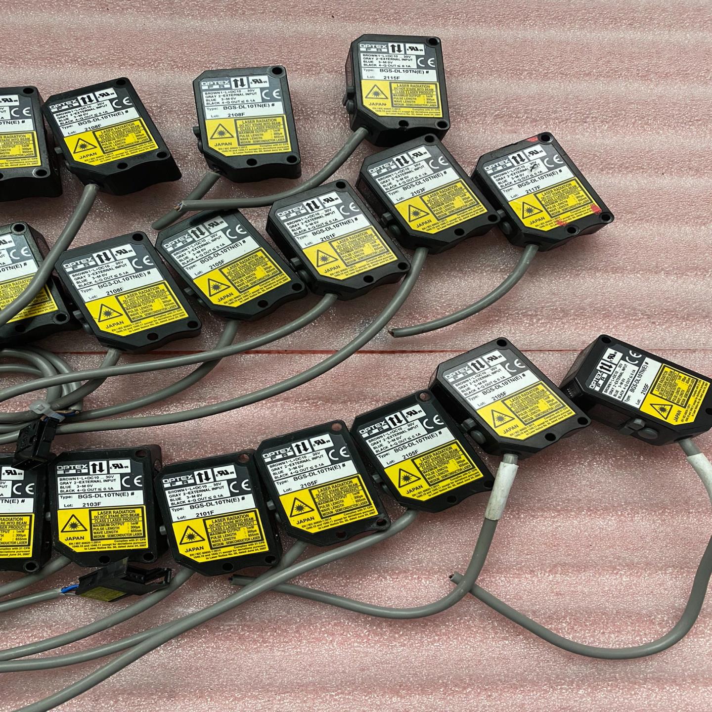 (议价)OPTEX激光传感器漫反射光电BGS-DL10TN(E)