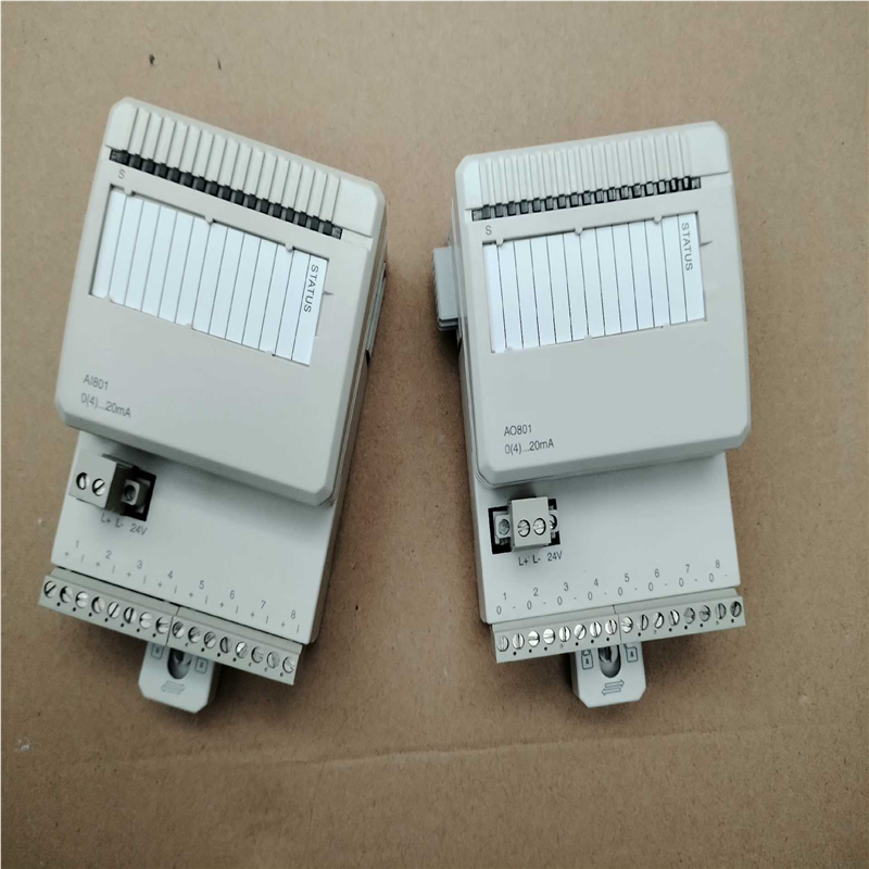 AO801，AI801，ABB模块，功能完好，成色如图。~议价