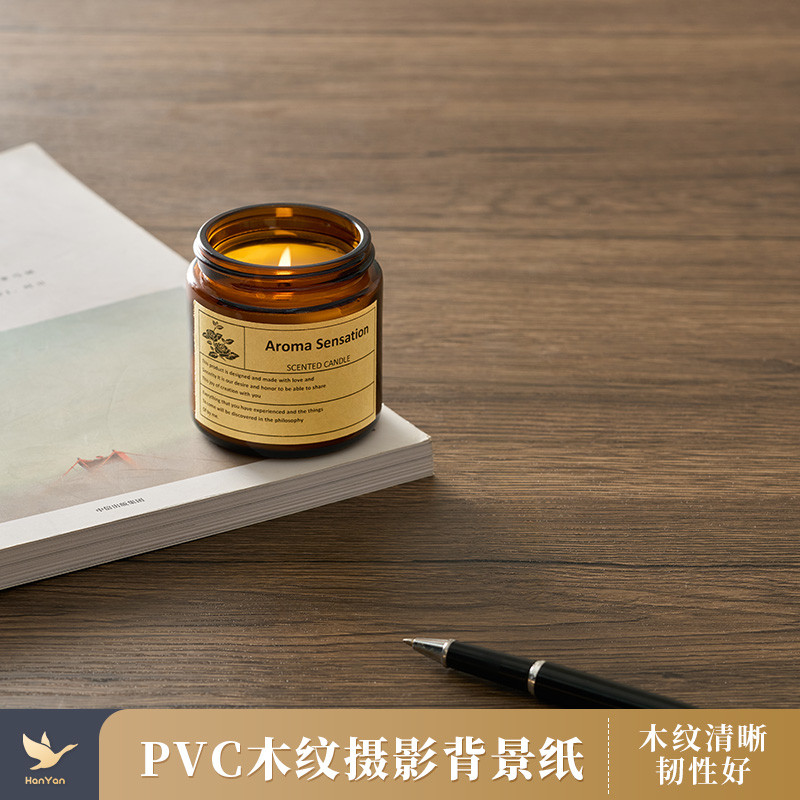 PVC纹理背景板木纹浮雕桌面摄影拍照背景纸道具单面浅色食饮料
