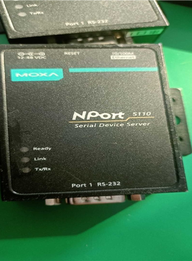 拆机摩莎MOXA NPort 5110.实物拍摄二手拆机，现~议价