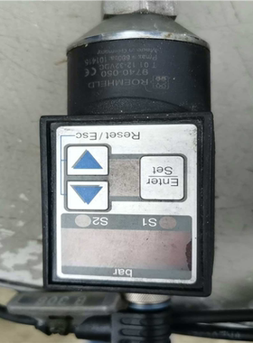 议价~德国罗姆希特ROEELD压力传感器，红色9740-049