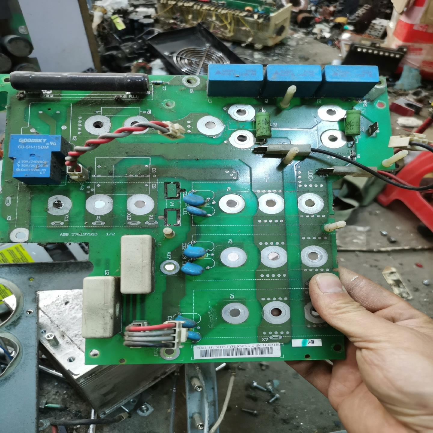 【顺庆】ABB变频器600系列电源板NBUB—41C,套件,包括电源【议