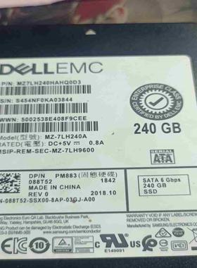 戴尔Dell emc pm883 088t52 240g s议价