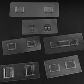 浴室挂架免打孔置物架免钉无痕贴架挂钩卡扣贴片粘架粘片粘钩贴钩