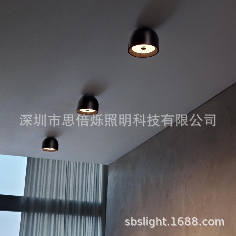 意大利设计师简约现代绿色筒灯
