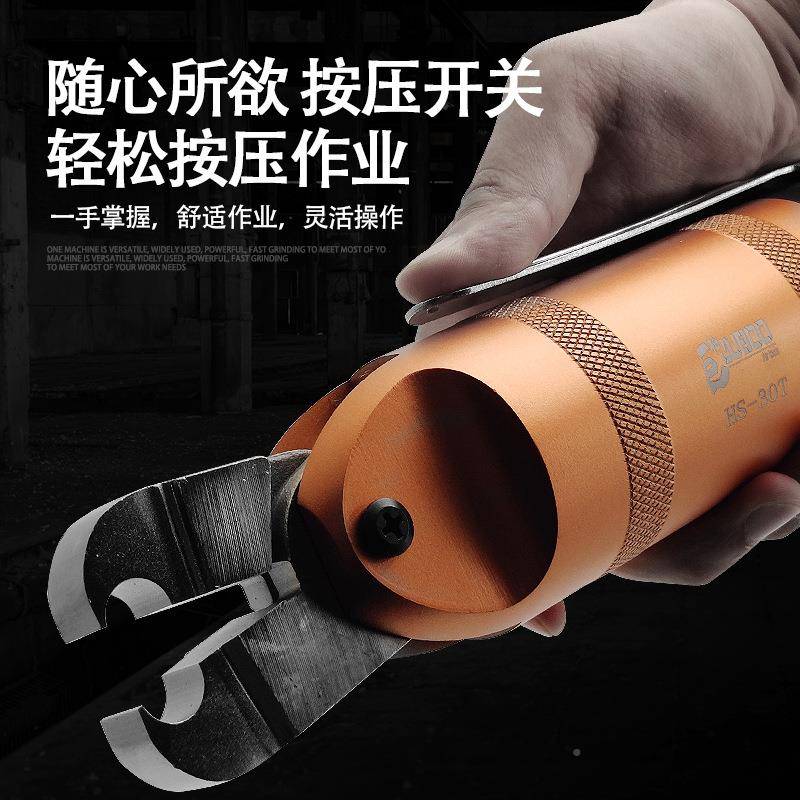 柏大力度气动无极单耳卡箍钳油管汽水管巨抱箍卡钳球车气动卡箍笼