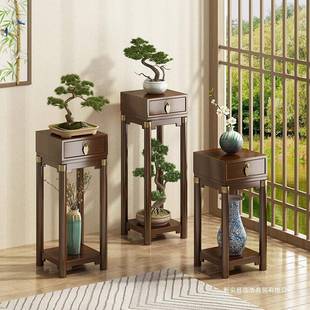 台架置物架中zhuji-HJ式花阳花架子实木花架花盆架客厅落地式花台