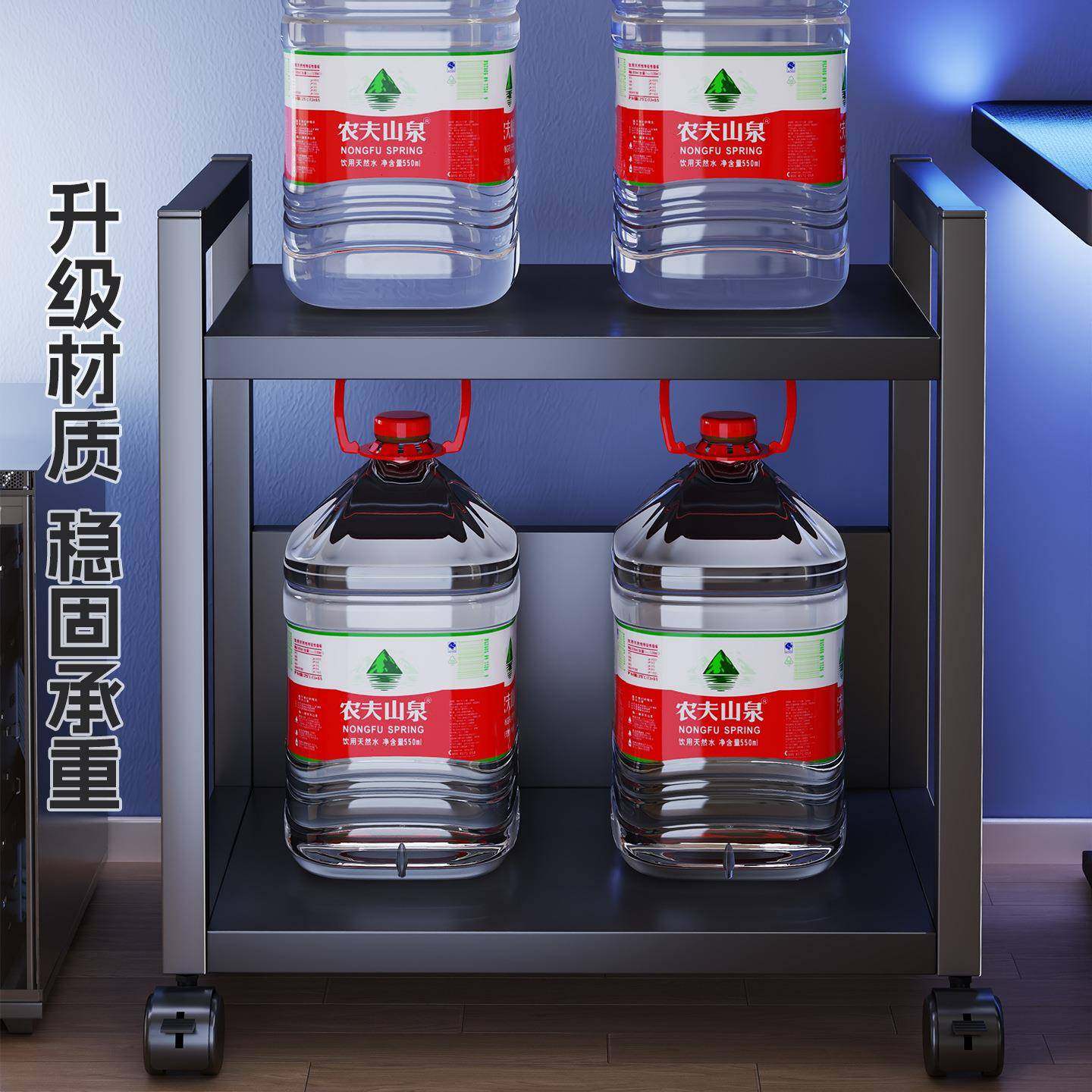 主机托架电竞多房层落放地式移动置无品牌/架家用式机箱收纳推台