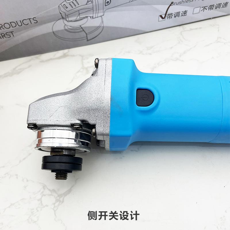 鑫立无刷角磨机迷你小款手持式多功能调速磨光机手砂轮切割抛光机
