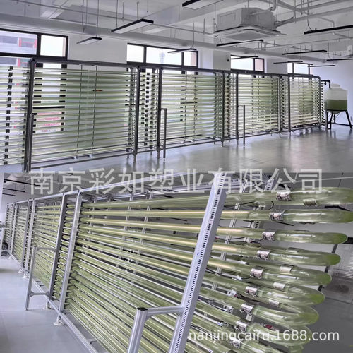 管道式光生物反应器跑道池养殖场大容积1000L2吨培养小球藻光合菌