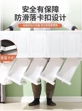 宽塑抽式收纳柜子多层加厚料衣柜凉PNE五斗柜宝宝婴儿童屉储物柜