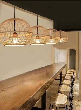 沂水饰县郯城县南县民宿沂装日式鸟巢艺术手工编织藤灯笼12554pok
