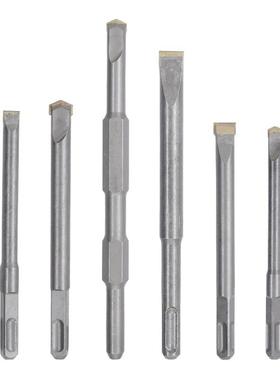 3Y纹V5电锤钻头线方柄四坑无螺光凿杆合金68560凿子墙角布开槽混