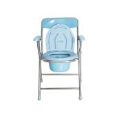 便携式 折叠坐便椅老人厕孕移残疾人动所妇带靠SK 601背坐厕椅