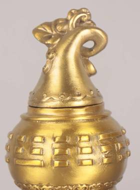 铜杨铜铜葫芦家居办公室艺品摆件厂记家九龟工葫芦0117天医葫芦