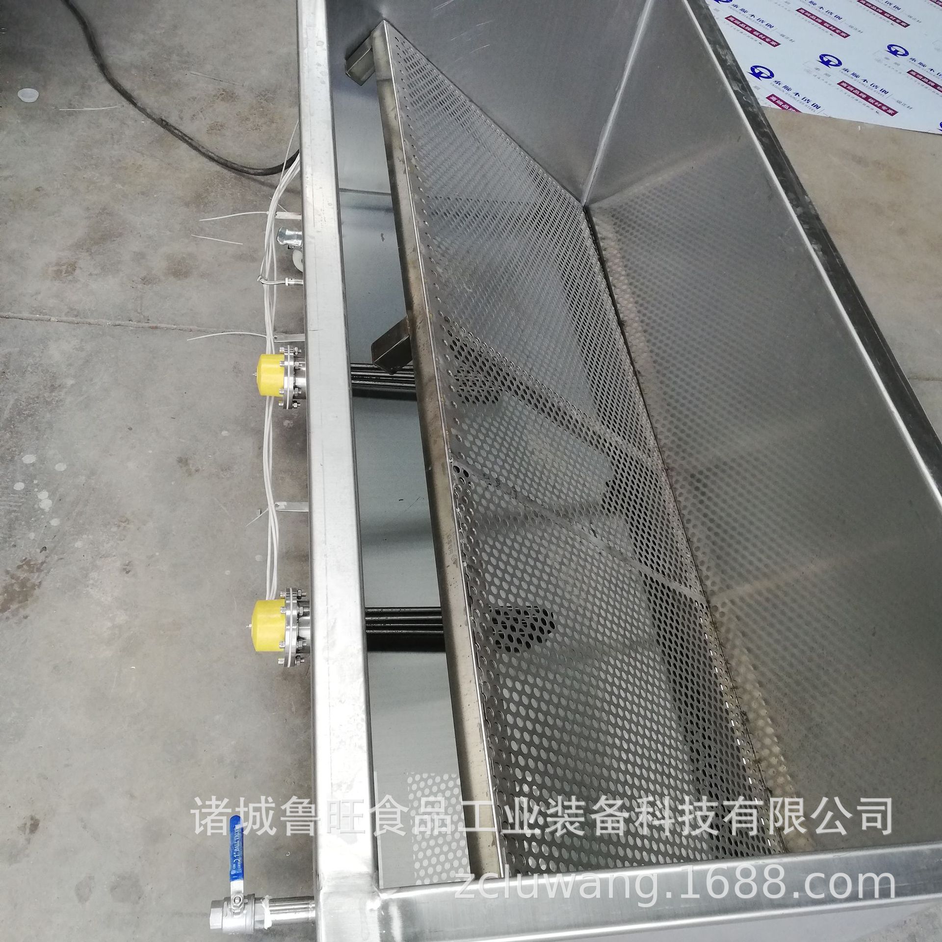 全不锈钢制作恒温水槽 带支架电加热水槽 电加热蔬菜清洗槽