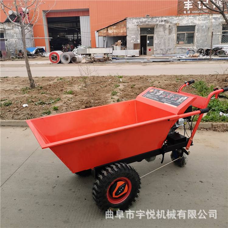 便携式汽油手推车  大功率新款运输车 大功率工程搬运车