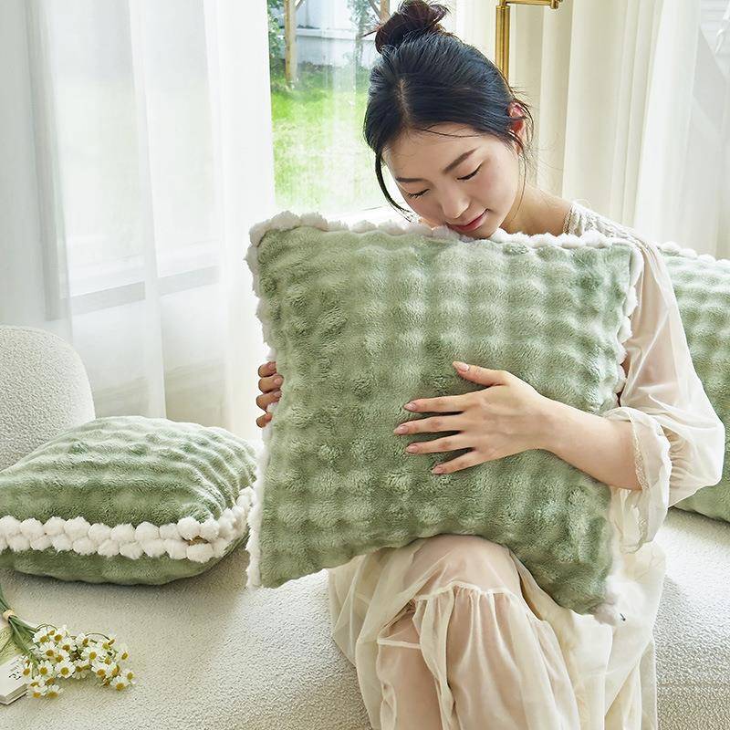 202新款抱枕毯可子5折CQD叠收纳绒毯靠垫多功能午休绒毯法兰小毯