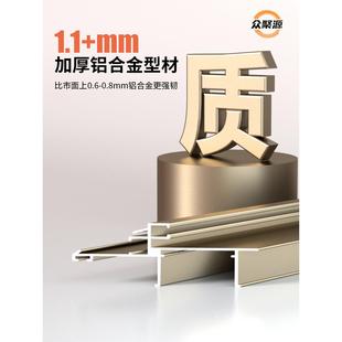 ?单卫玻磁控百百叶窗无品牌/帘内置叶帘隔生间厨房卧室铝合金断磁