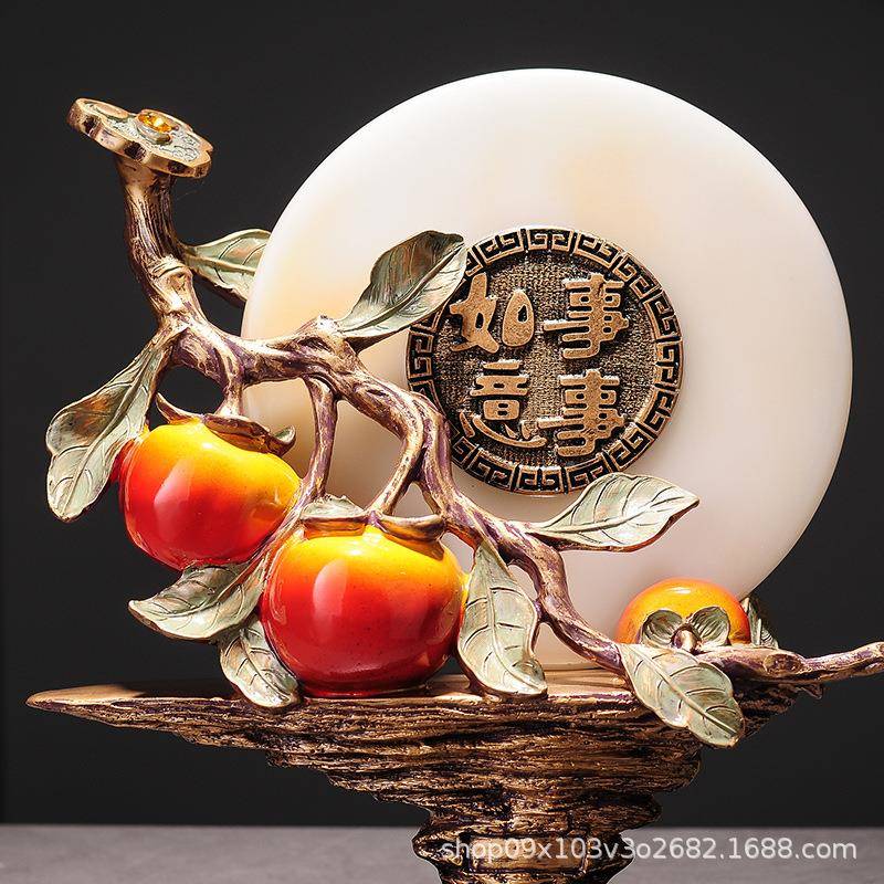 暖居如意摆件友好运意柜朋暖居如意亲戚新房入宅送礼可摆玄关设电
