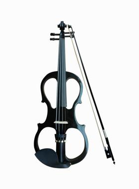 厂家，BMB直销优乐质声黑色电子小提琴电手工小提琴器