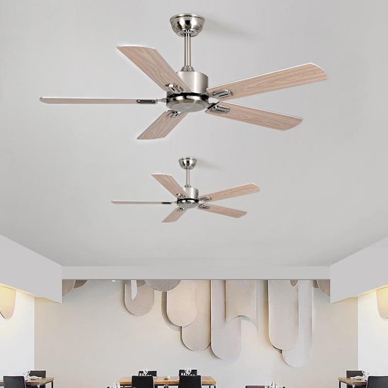 大风力静音工铜业风色XSY017用复古遥控吊扇餐黑厅客厅家商用无灯