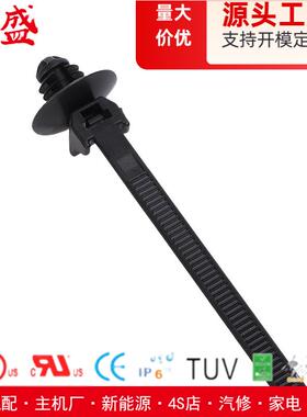 1/57-0028汽车螺纹头4.GDC6*2120mm扎带500条包螺旋杉树型固卡汽