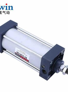 亚德客型拉杆标准气缸SC3/40/50/X25JNX/50100/12753/200/00/400-