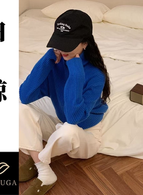 2025秋新款针织衫全羊毛圆领套头纯色长袖XX-069-8918