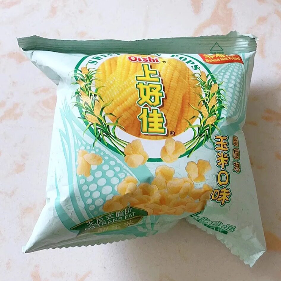 【新货】田园泡零食玉米口味薯条薯片6g儿童休闲大礼包