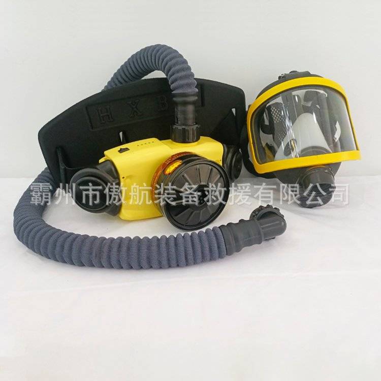 动力送风过滤式呼吸器电动送风式呼吸面罩滤毒罐呼吸防护全脸罩