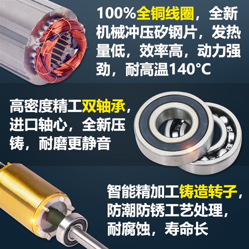 巨人机械设备厨具厨房炉灶锅炉散热工业离心铝壳22P0V380V铝叶中
