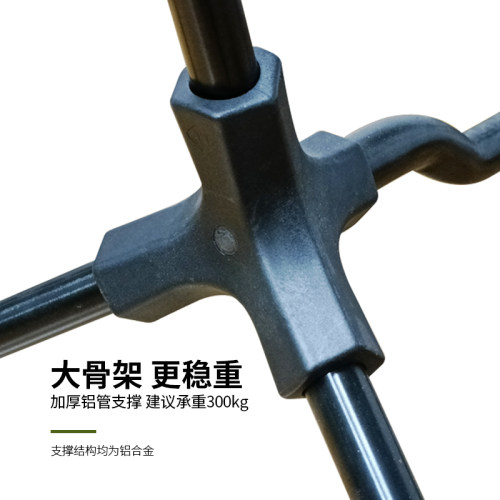 户外露营便e携折叠椅阳台休闲秋千椅铝合金自驾游坐躺两用野营摇