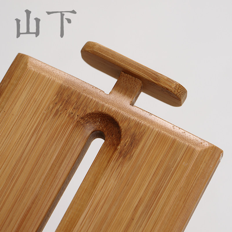 竹制茶室纸巾盒方形创意餐巾v纸抽盒原竹家用客厅环保抽纸盒子简
