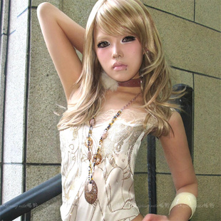 日系涩谷辣妹豹纹斑马纹串珠项链女y2k亚文化个性长款吊坠锁骨链